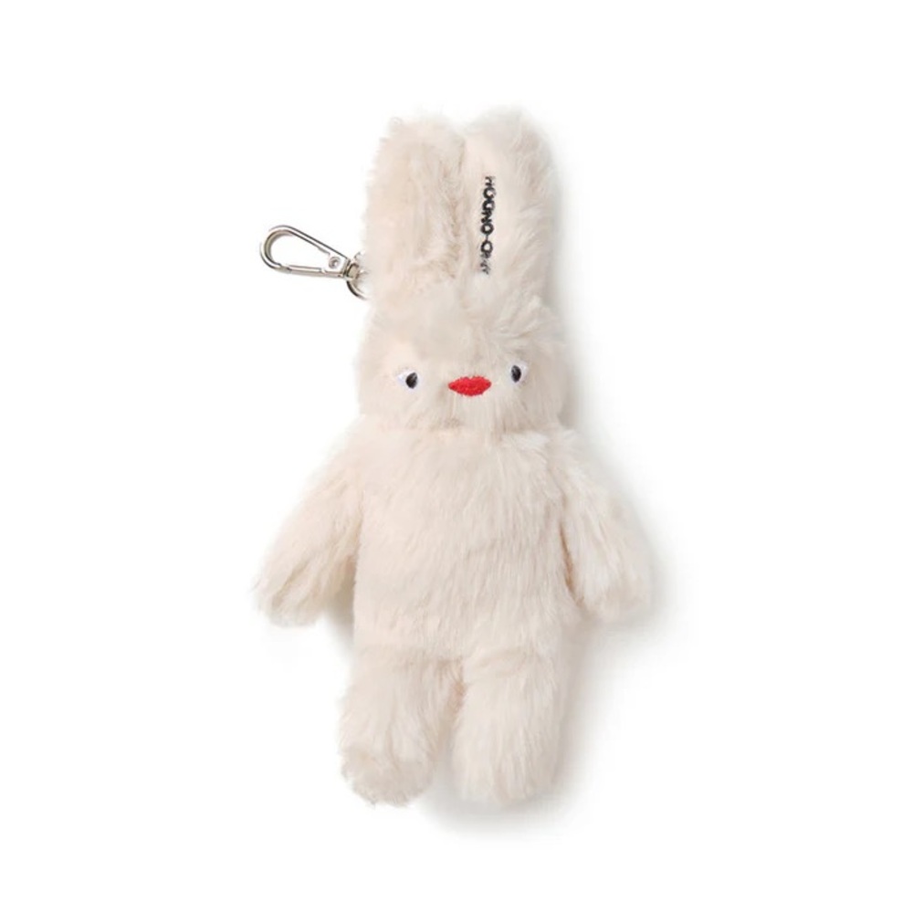 Samo Ondoh Baby Tokiyom Eco Fur Ivory Keychain